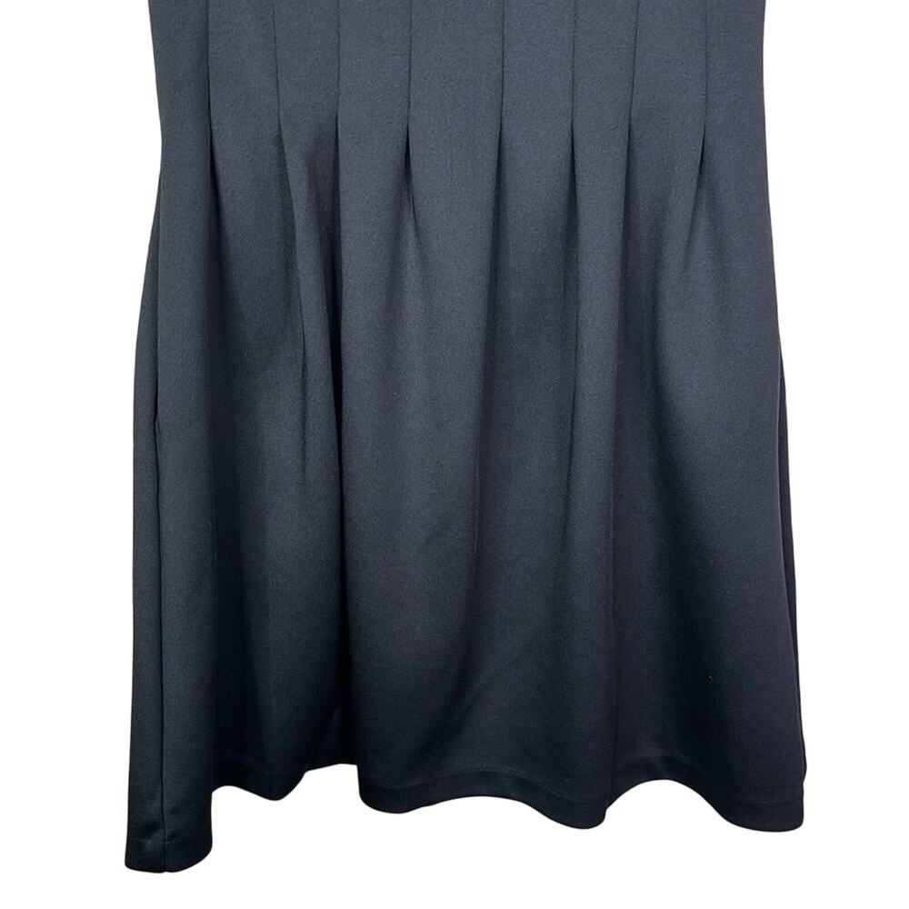 Vince Camuto pleated Black Sleeveless Dress size 8 - Picture 4 of 9